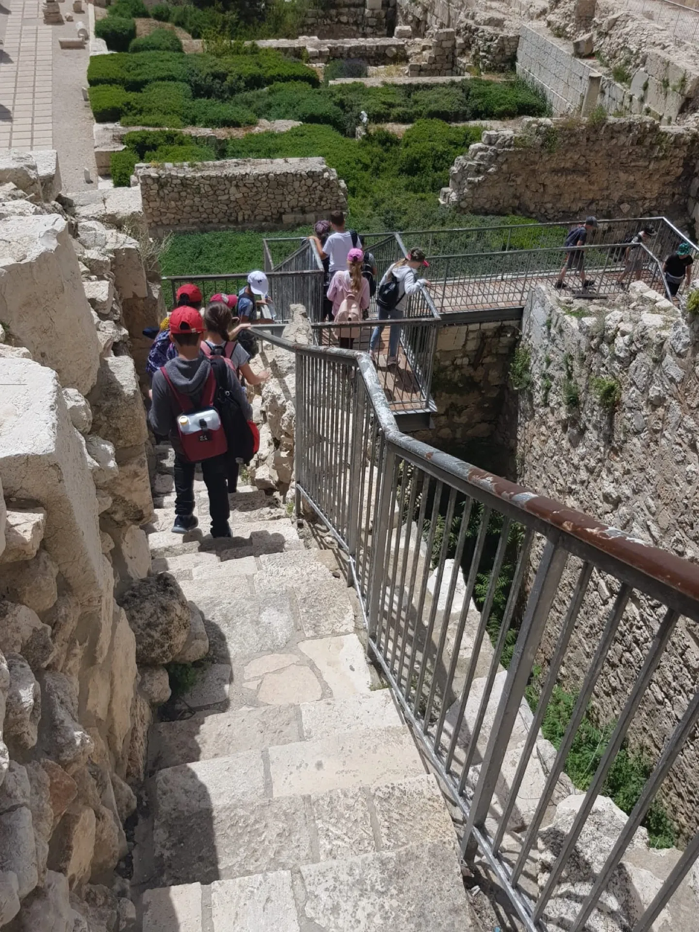 Family holiday in the Holy Land