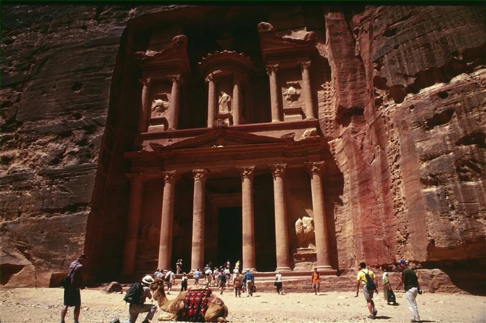 The Treasury at Petra, Jordan